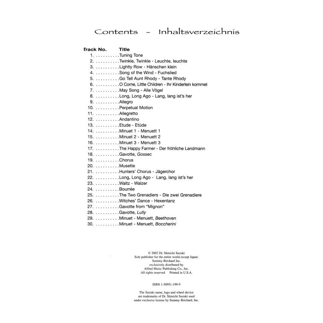 My Trio Book (Mein Trio-Buch), Volume 1 - CD