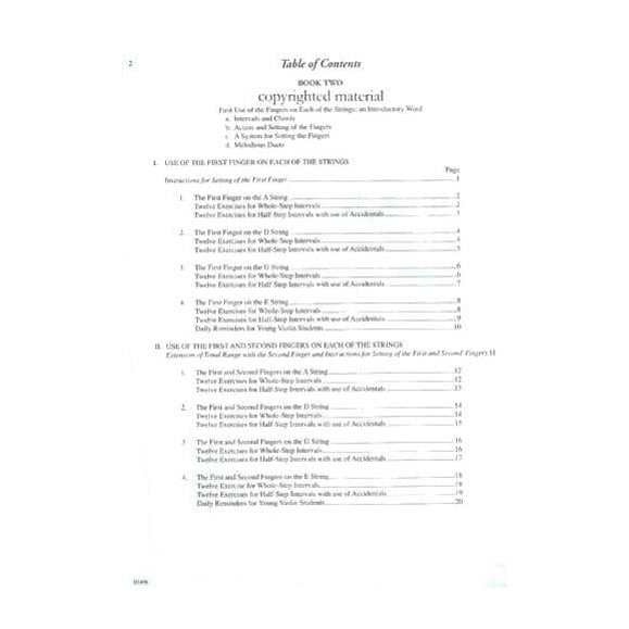 Auer, Leopold - Graded Course of Violin Playing - Book 2 for Violin - edited by Saenger - Fischer Edition
