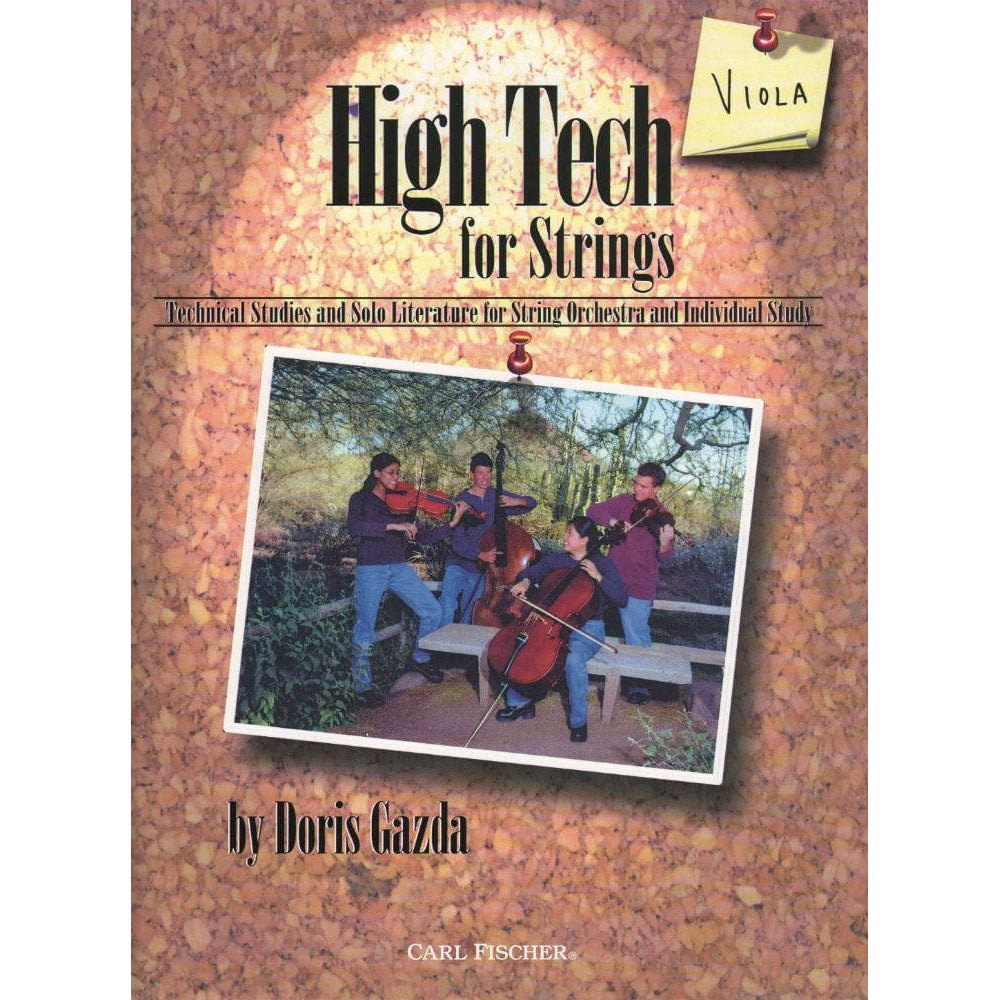 Gazda, Doris - High Tech for Strings - Viola - Carl Fischer Edition
