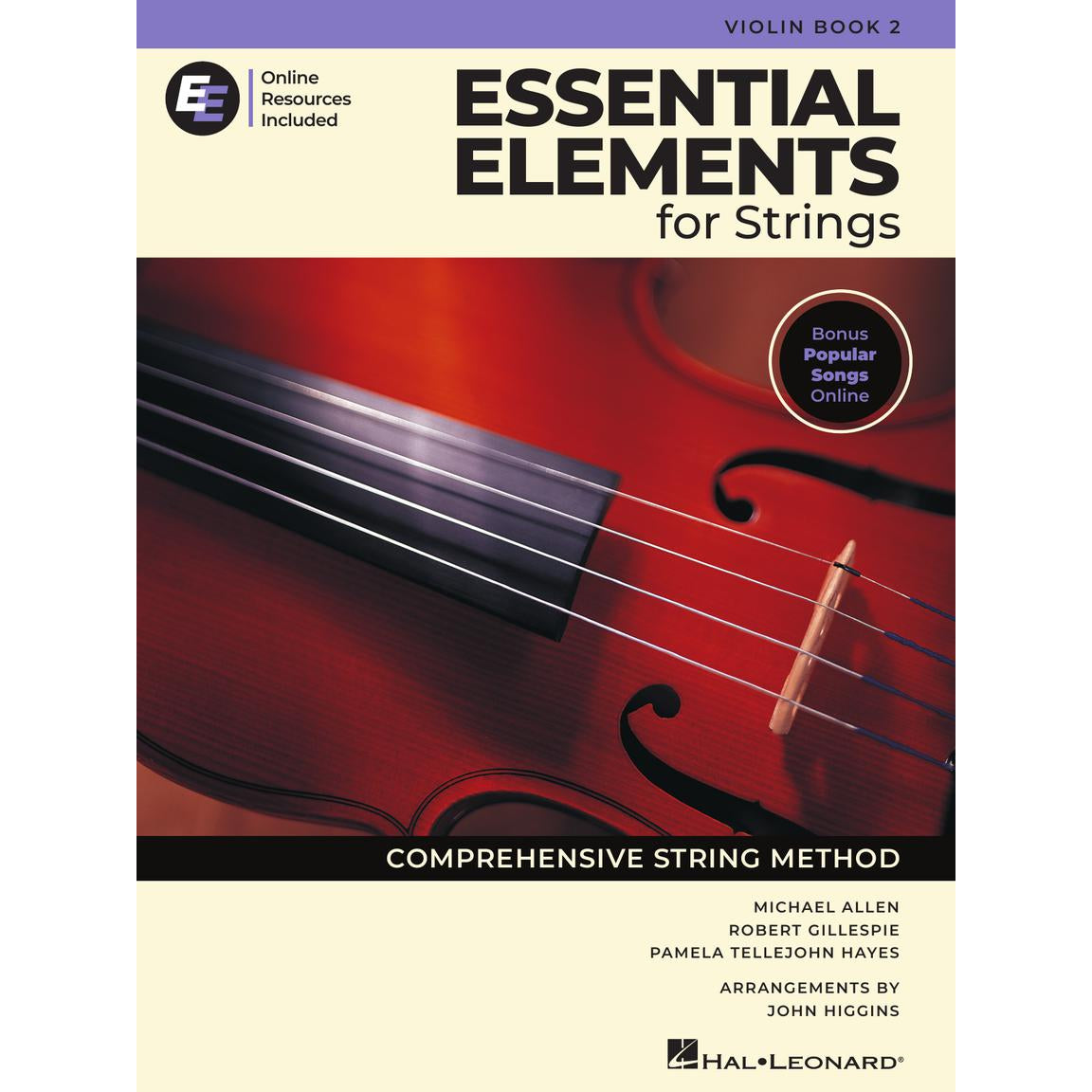 Hal Leonard Essential Elements for Strings, Book 2 - Violin - Allen/Gillespie/Hayes (ed. 2025)