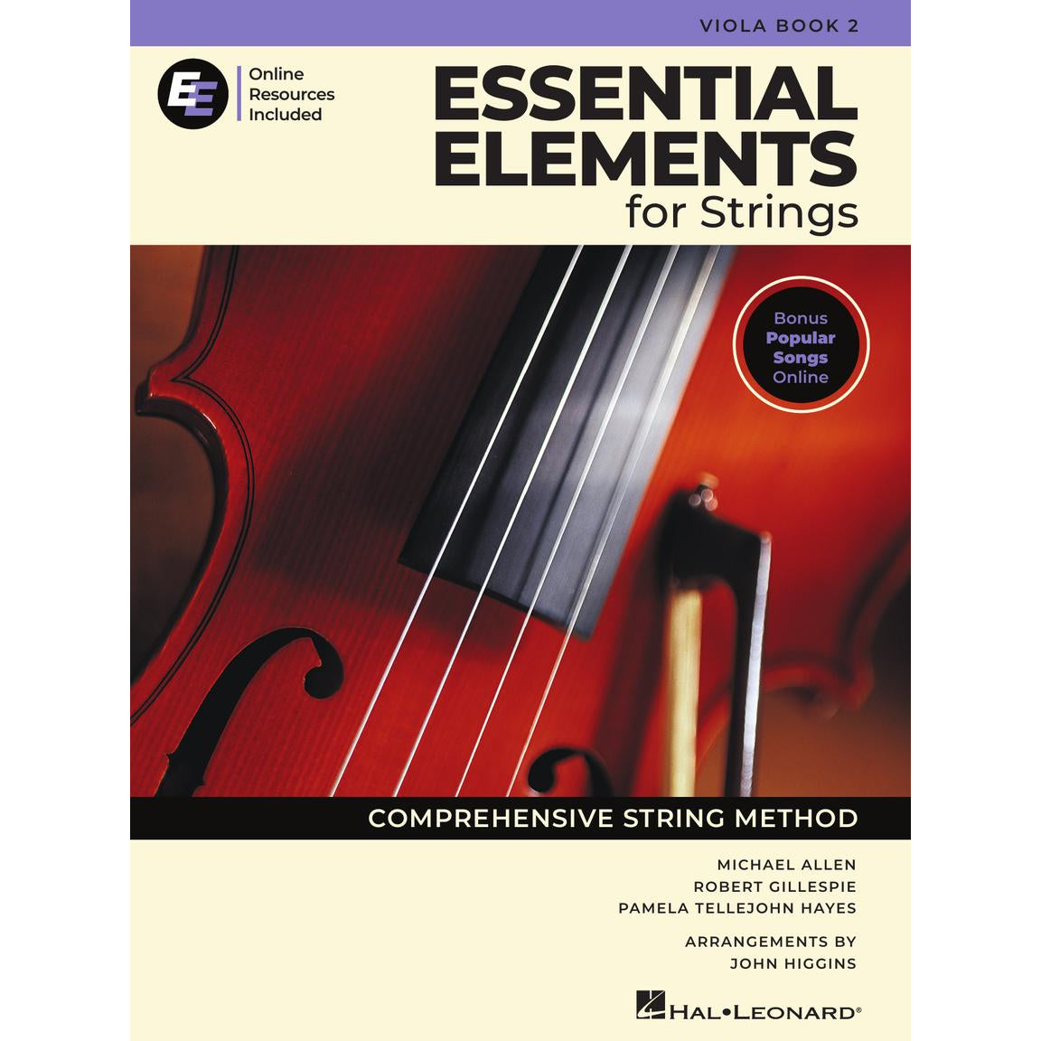 Hal Leonard Essential Elements for Strings, Book 2 - Viola - Allen/Gillespie/Hayes (ed. 2025)