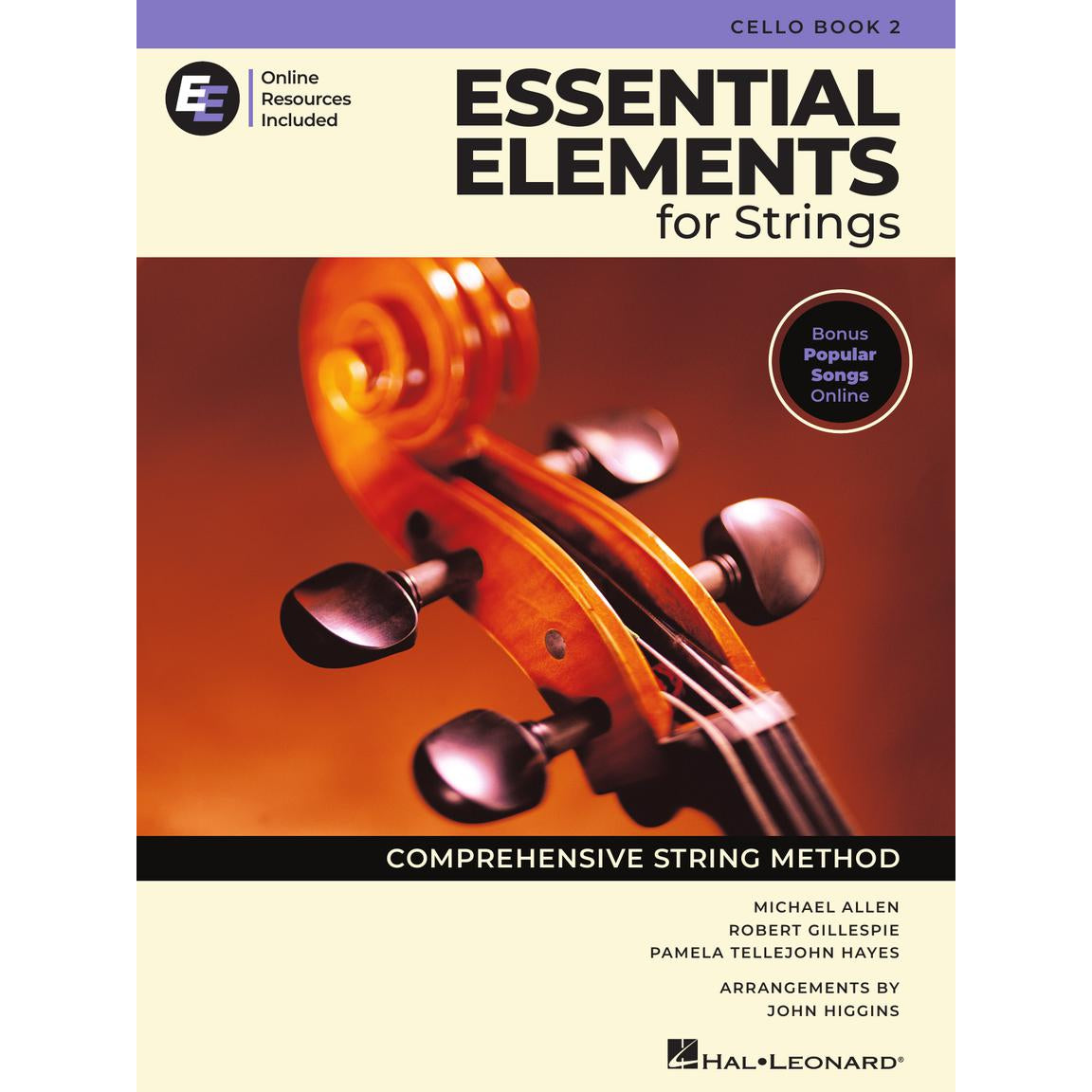 Hal Leonard Essential Elements for Strings, Book 2 - Cello - Allen/Gillespie/Hayes (ed. 2025)