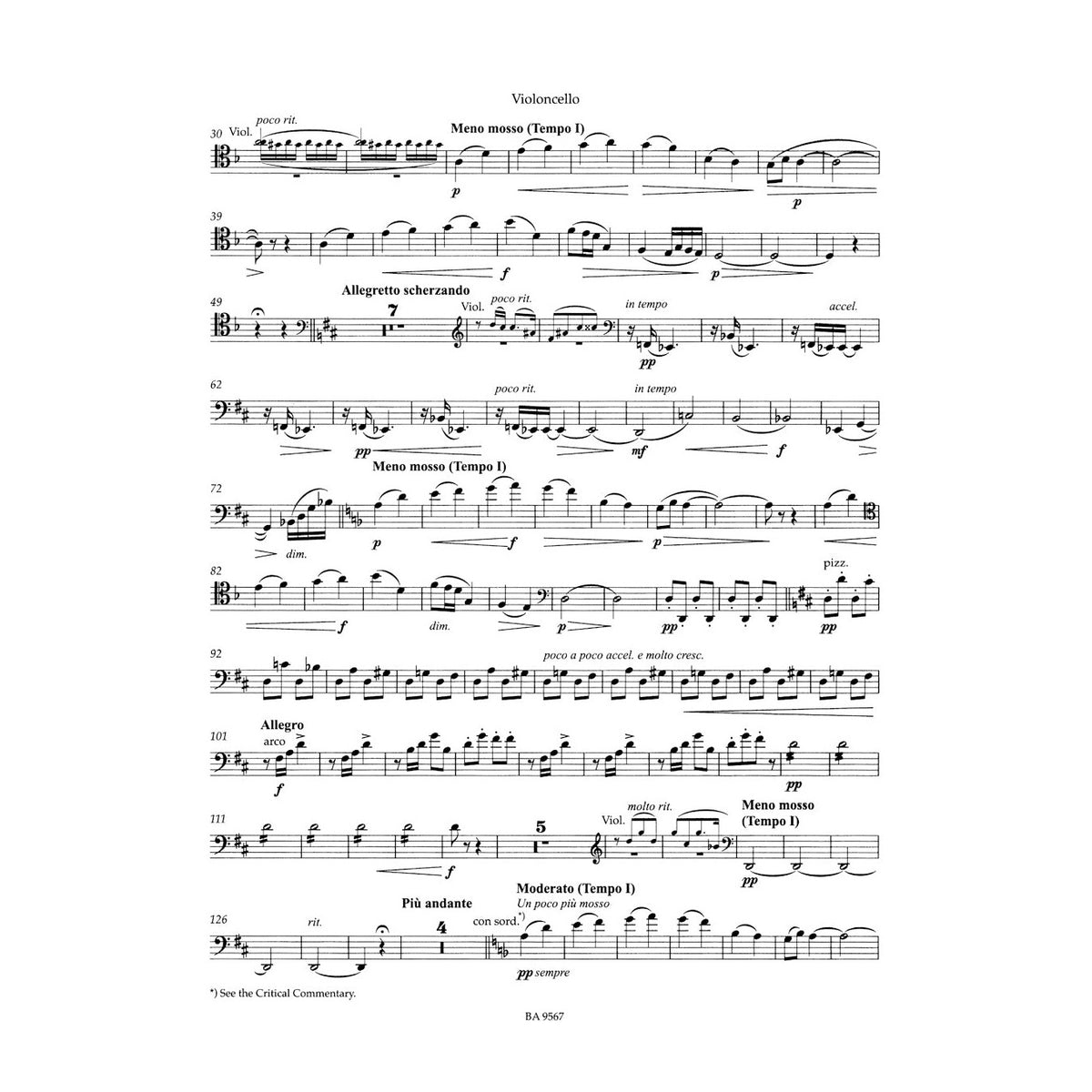 Dvorak - Dumky Op. 90, e minor for Vn, Clo, Pno