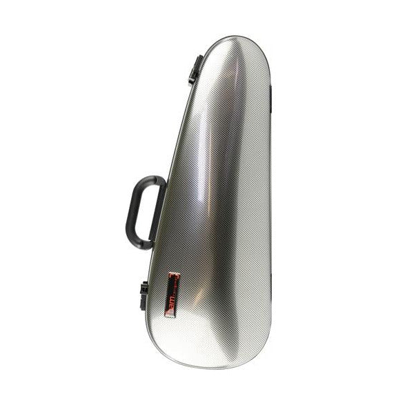 BAM Overhead Hightech Violin Case Silver Carbon