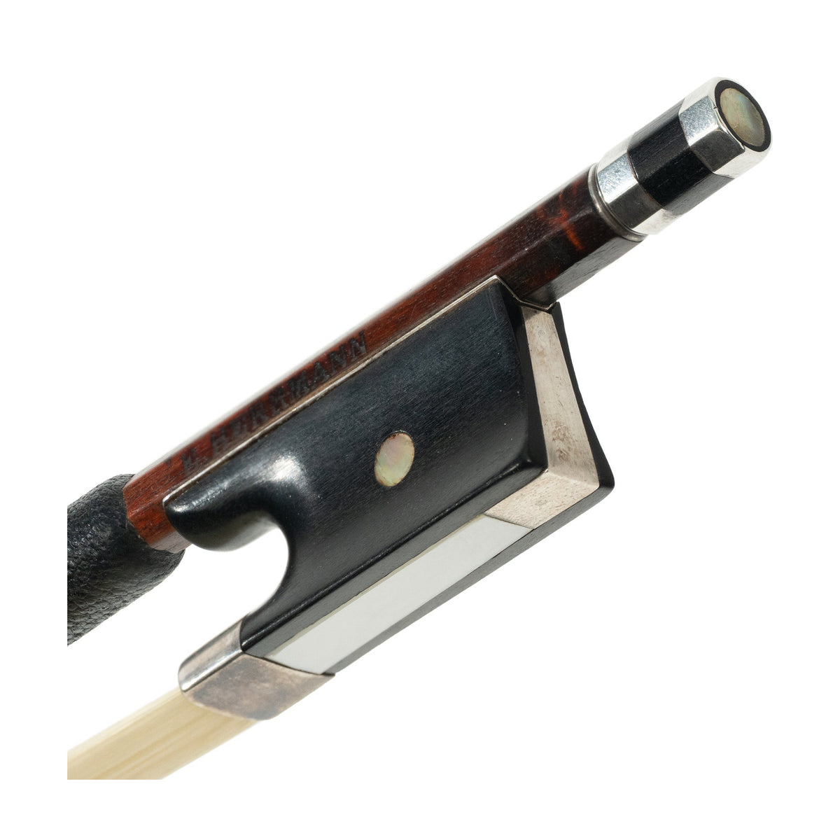 Edwin Otto Herrmann Violin Bow, Schönlind, c.1930, Ebony/Silver