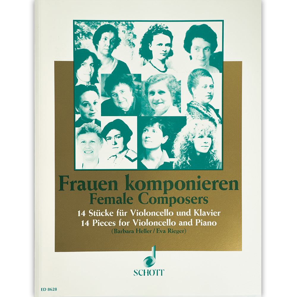 Female Composers: 14 Pieces for Cello & Piano -Schott Edition