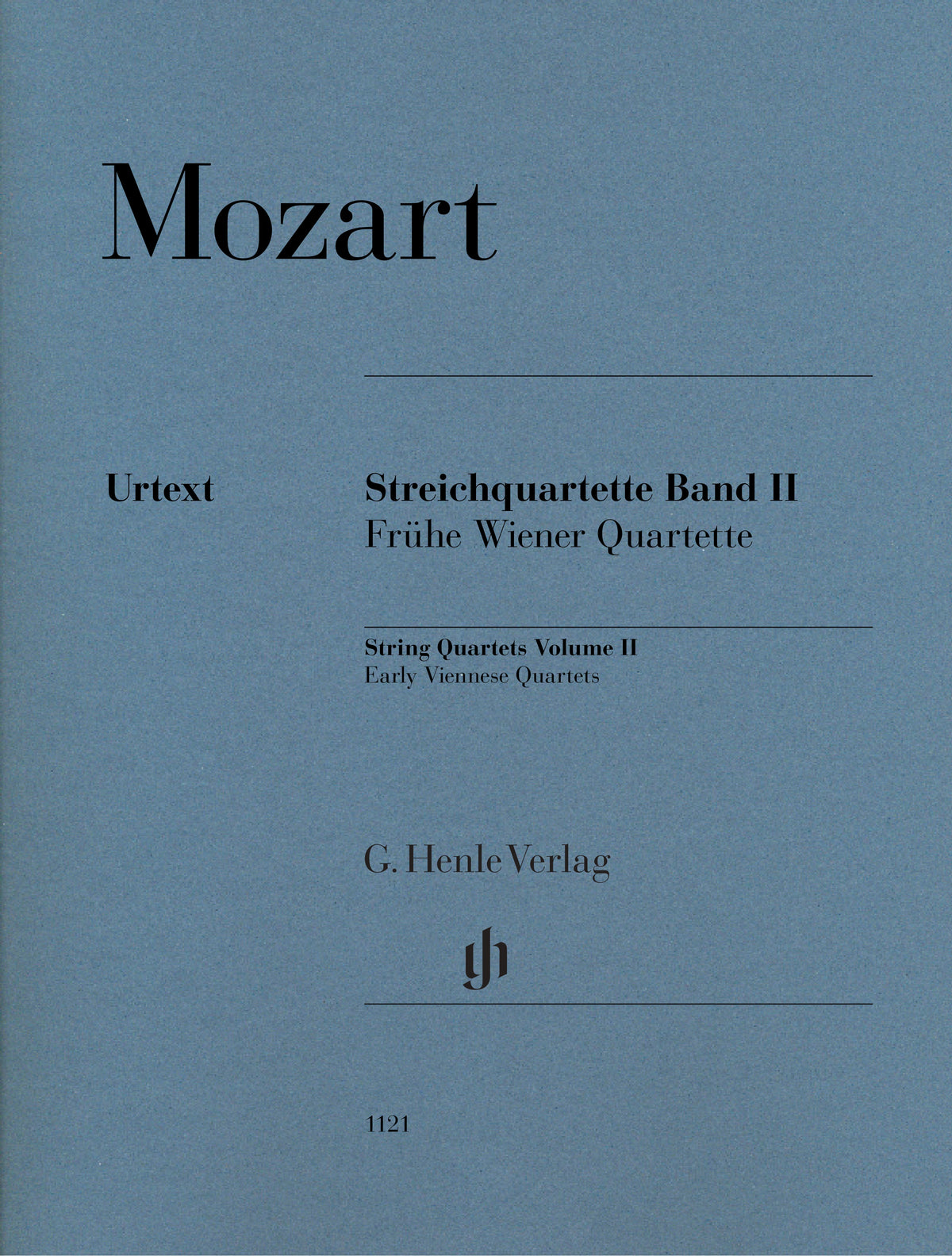 Mozart, Wolfgang - String Quartet Volume II - Edited by Seiffert - G. Henle Verlag