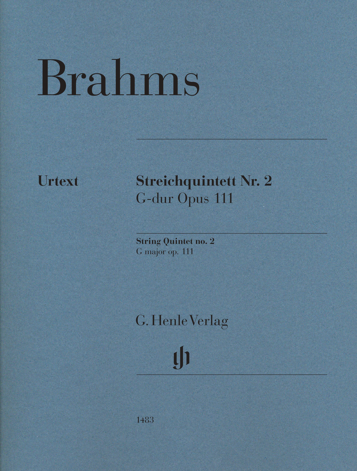 Brahms, Johannes - String Quartet no. 2 - Edited by Kirsch - G. Henle Verlag