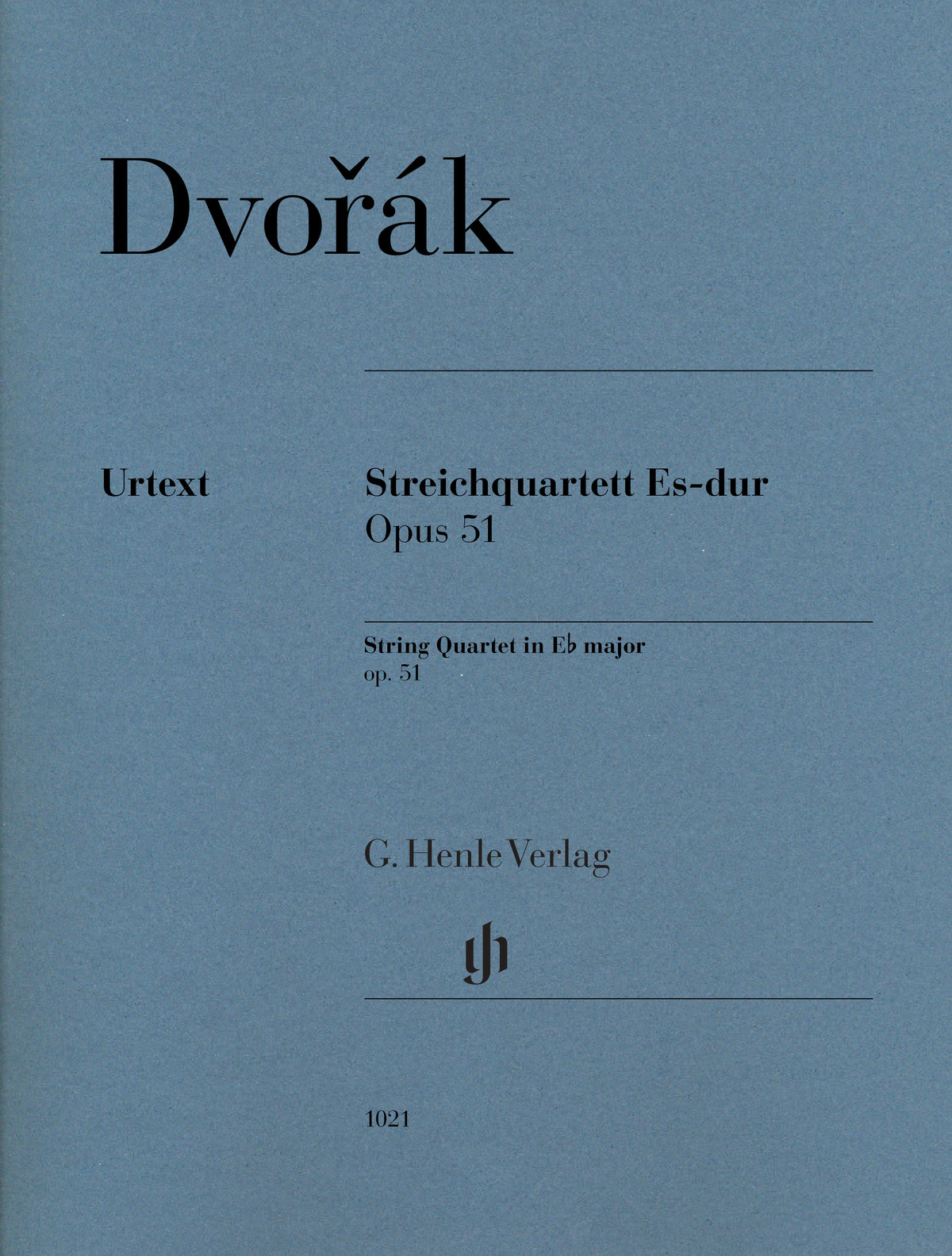 Dvorak, Antonin - String Quartet in Eb major - Edited by Jost - G. Henle Verlag