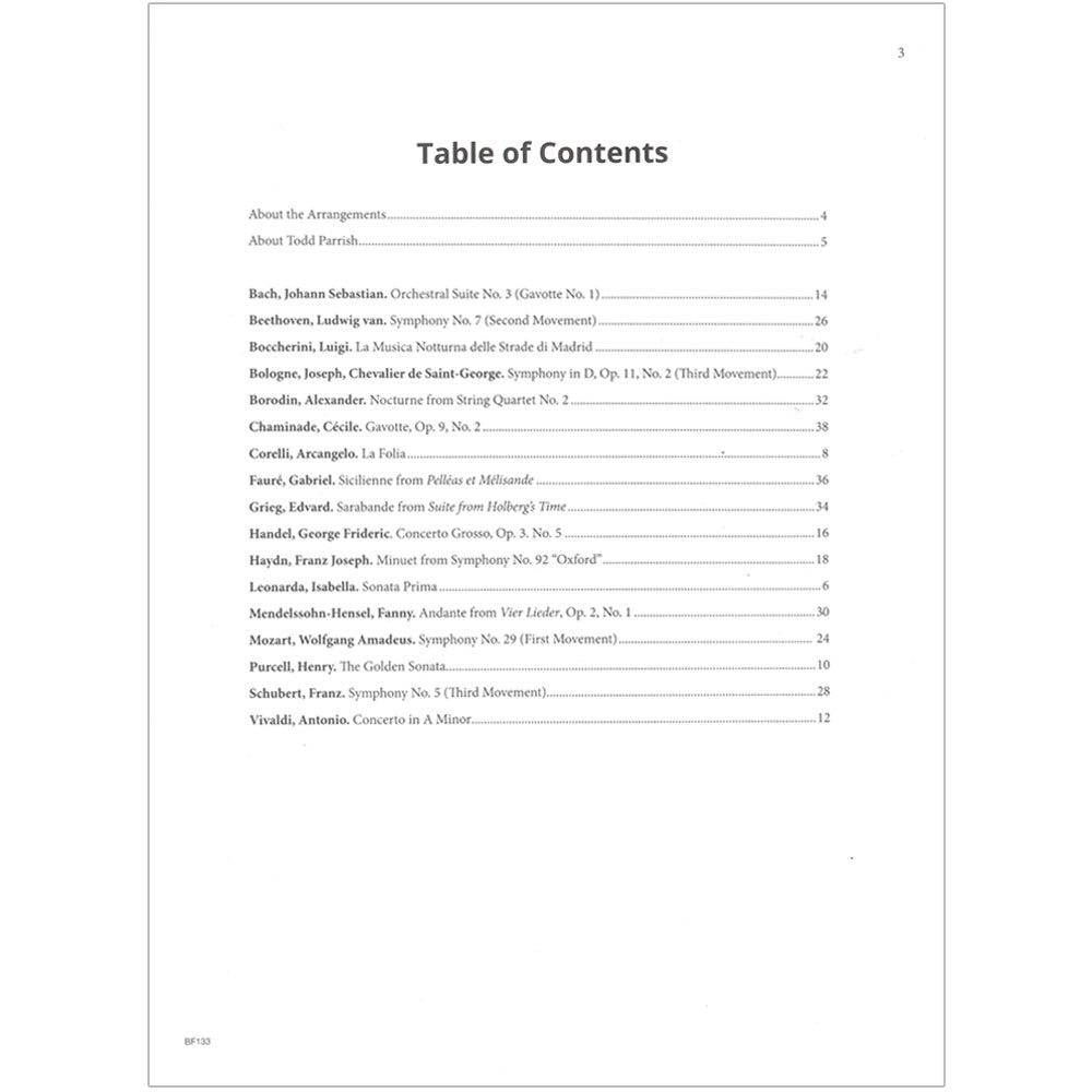 Compatible String Ensembles: Classical Trios - Viola - Todd Parrish - Carl Fischer