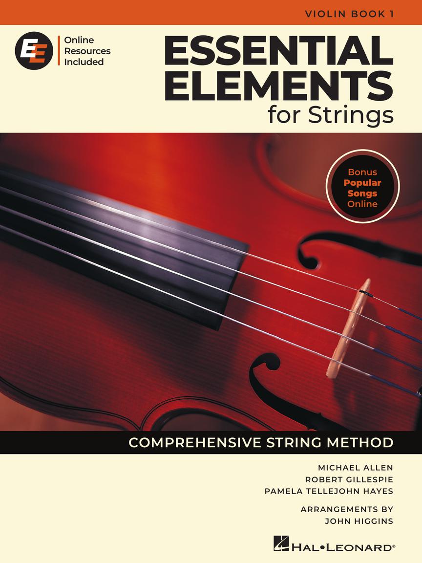 Hal Leonard Essential Elements for Strings, Book 1 - Violin - Allen/Gillespie/Hayes (ed. 2025)