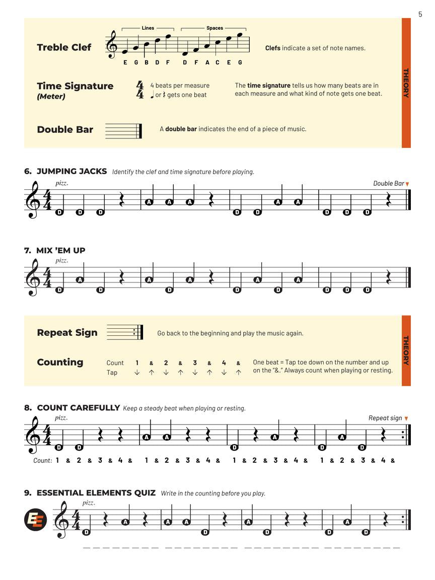 Hal Leonard Essential Elements for Strings, Book 1 - Violin - Allen/Gillespie/Hayes (ed. 2025)