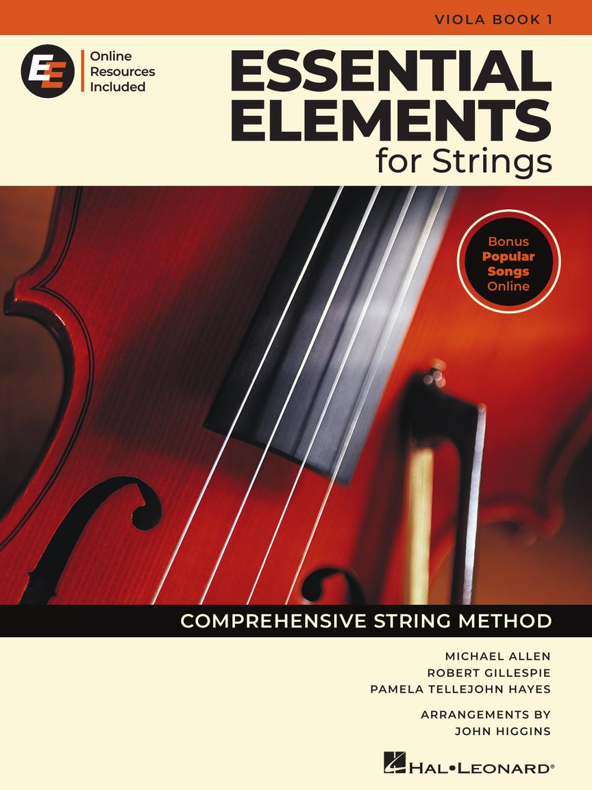 Hal Leonard Essential Elements for Strings, Book 1 - Viola - Allen/Gillespie/Hayes (ed. 2025)
