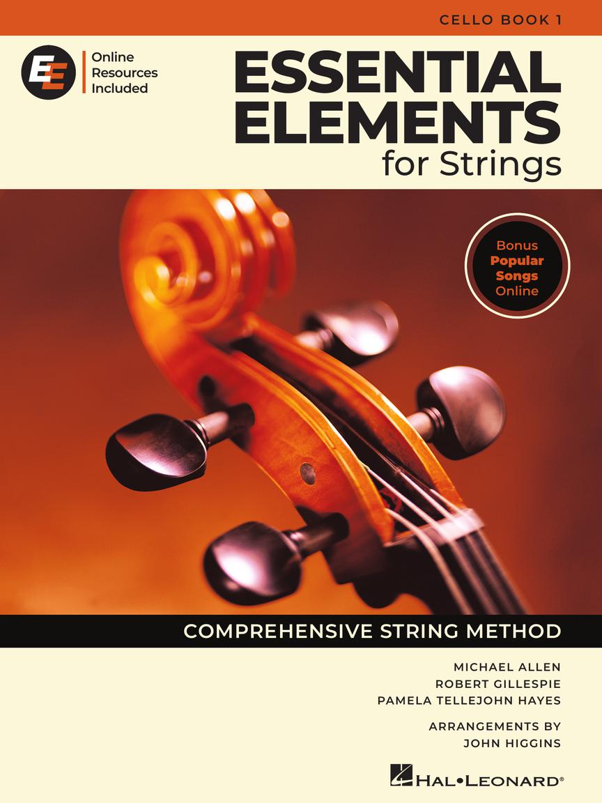 Hal Leonard Essential Elements for Strings, Book 1 - Cello - Allen/Gillespie/Hayes (ed. 2025)