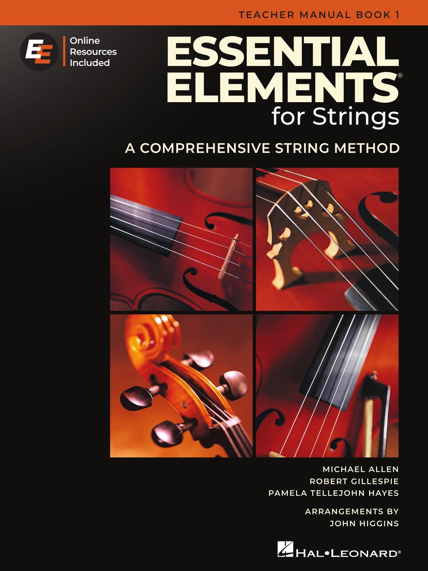 Hal Leonard Essential Elements for Strings, Book 1 - Teacher Manual - Allen/Gillespie/Hayes (ed. 2025)