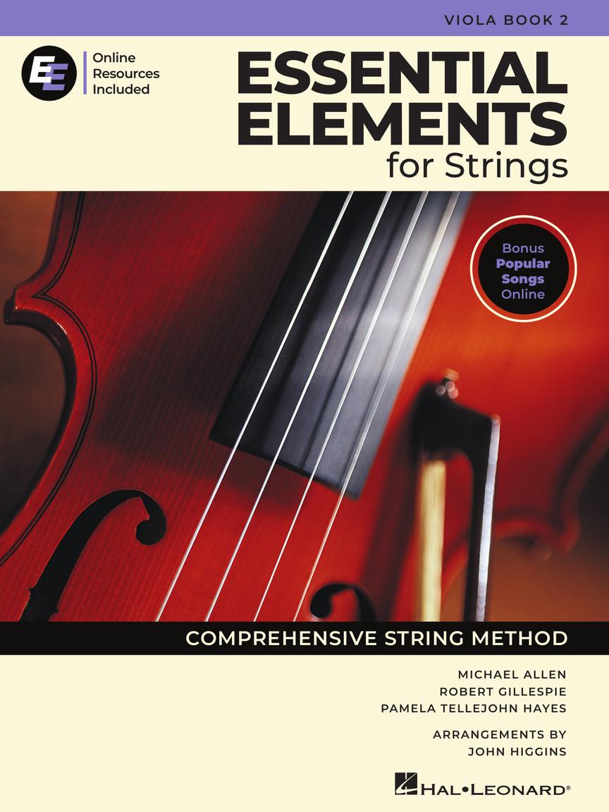 Hal Leonard Essential Elements for Strings, Book 2 - Viola - Allen/Gillespie/Hayes (ed. 2025)