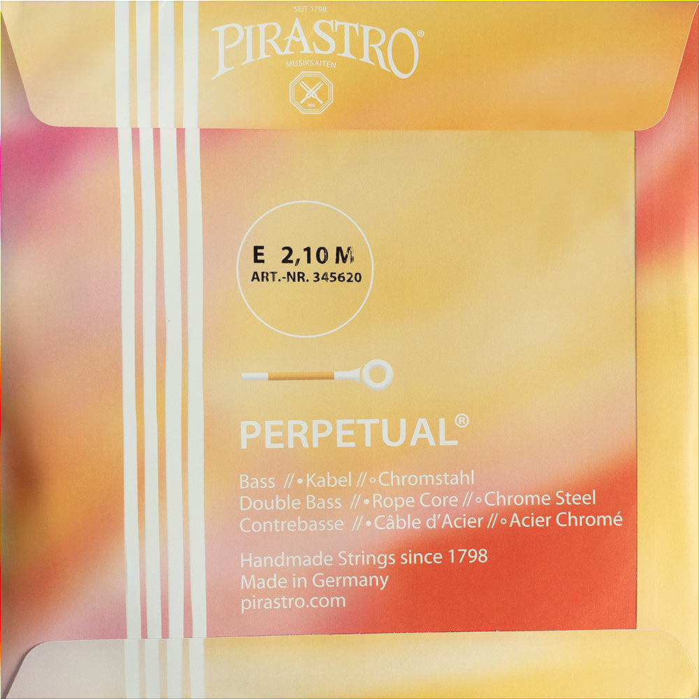 Pirastro Perpetual Orchestra Double Bass E-String Extension - 3/4 Size - Medium Gauge