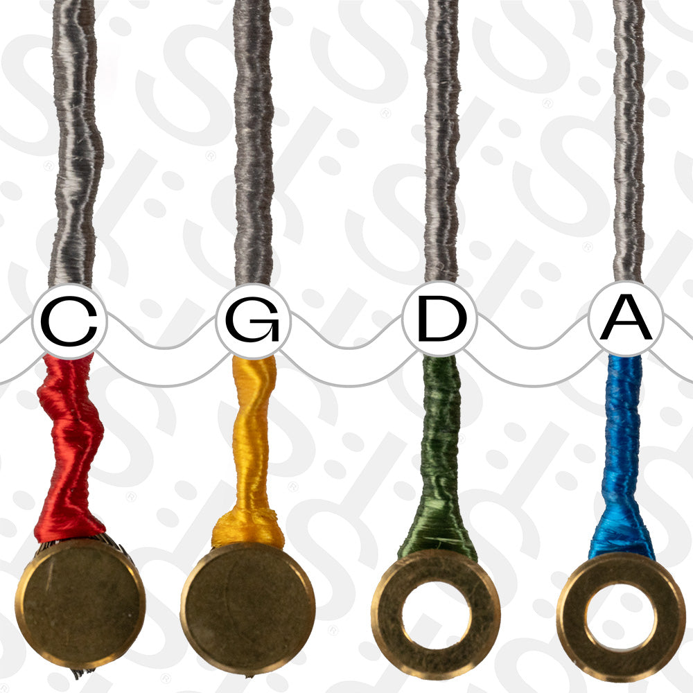 Thomastik-Infeld Alphayue Cello String Set - 1/2 Size - Medium Gauge