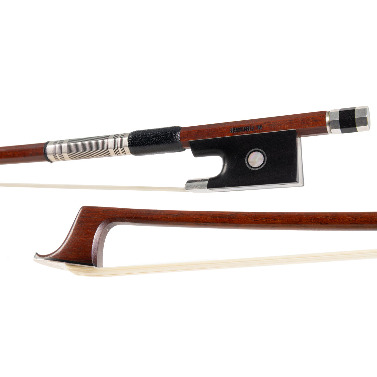 Markus Fischer Pernambuco Violin Bow, Schwanden, Ebony/Silver