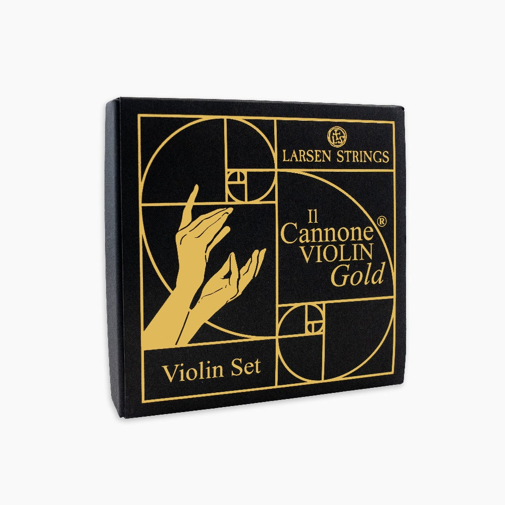 Larsen Il Cannone Gold Violin String Set 4/4
