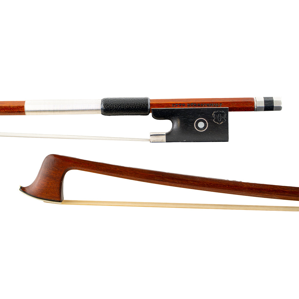 Otto Dürrschmidt Violin Bow, Markneukirchen, Ebony/Silver