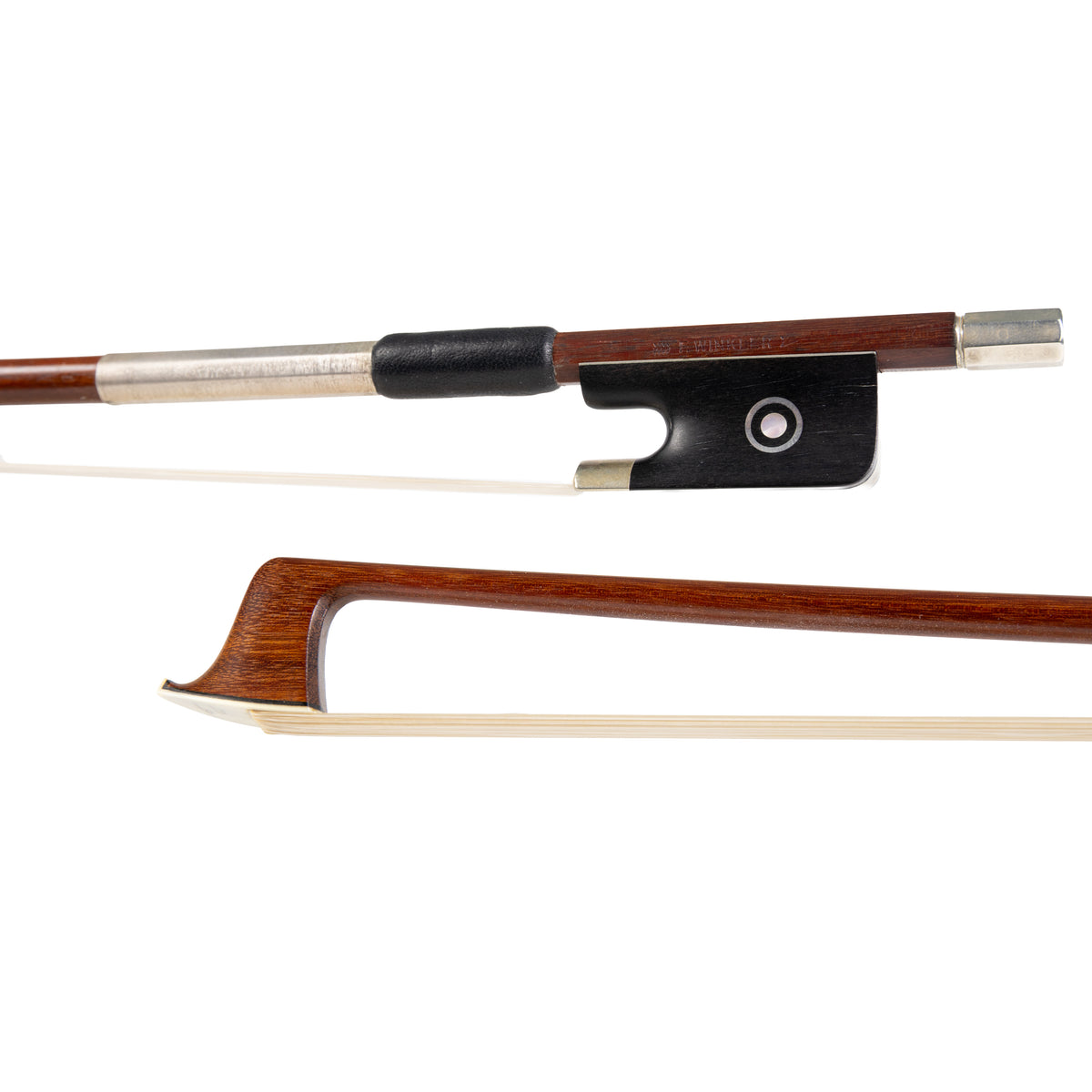 Franz Winkler Viola Bow, Germany, Ebony/Silver