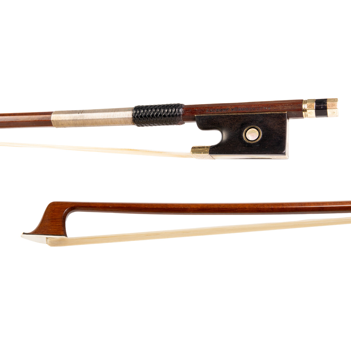 Albert Nurnberger Violin Bow, Ebony/Gold