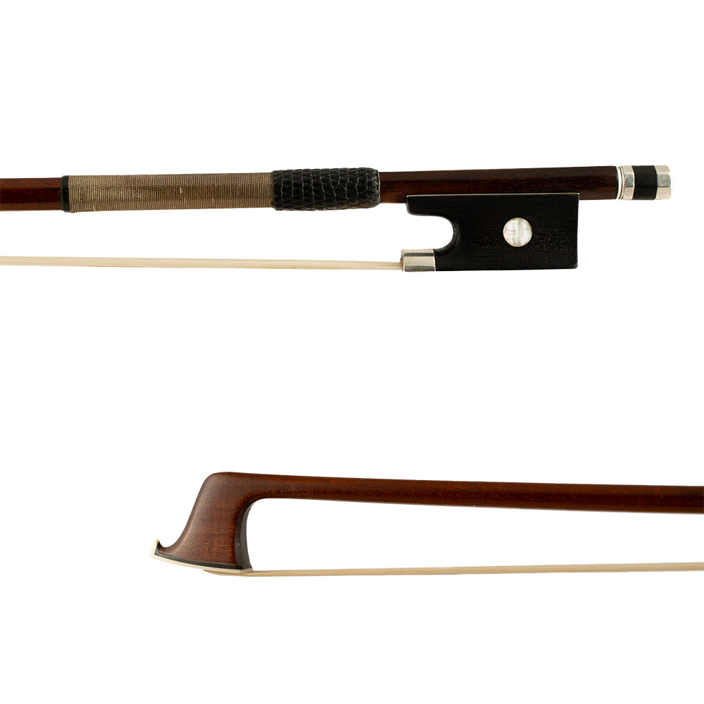 William Tubbs Violin Bow, London, c.1860, Ebony/Silver