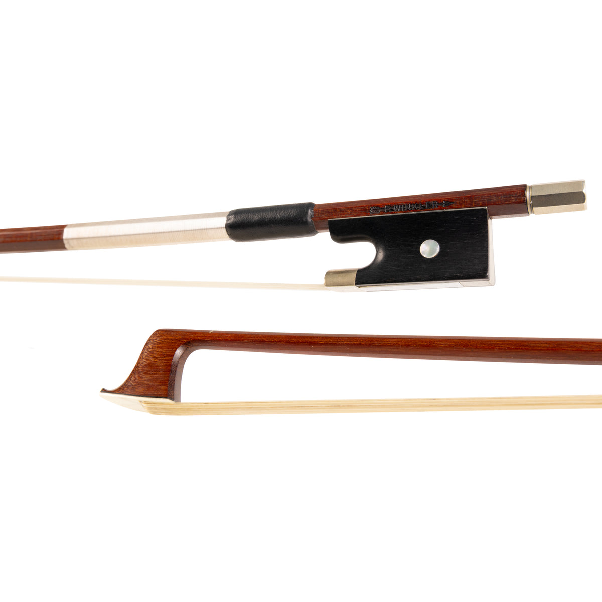 Franz Winkler Violin Bow, Germany, Ebony/Nickel