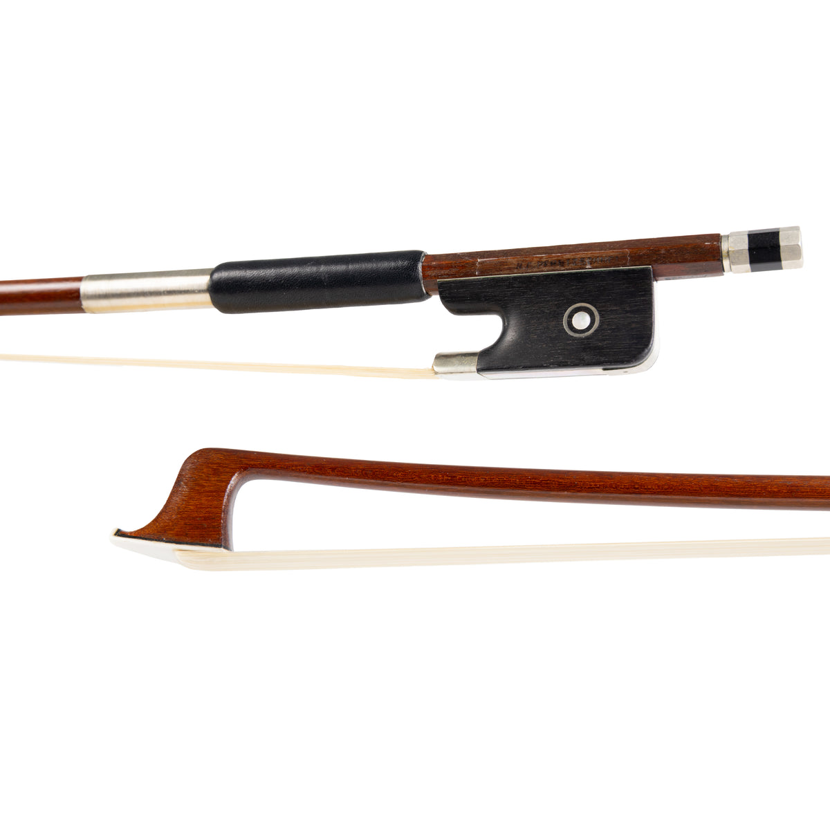 H.R. Pfretzschner Viola Bow, Markneukirchen, Ebony/Nickel
