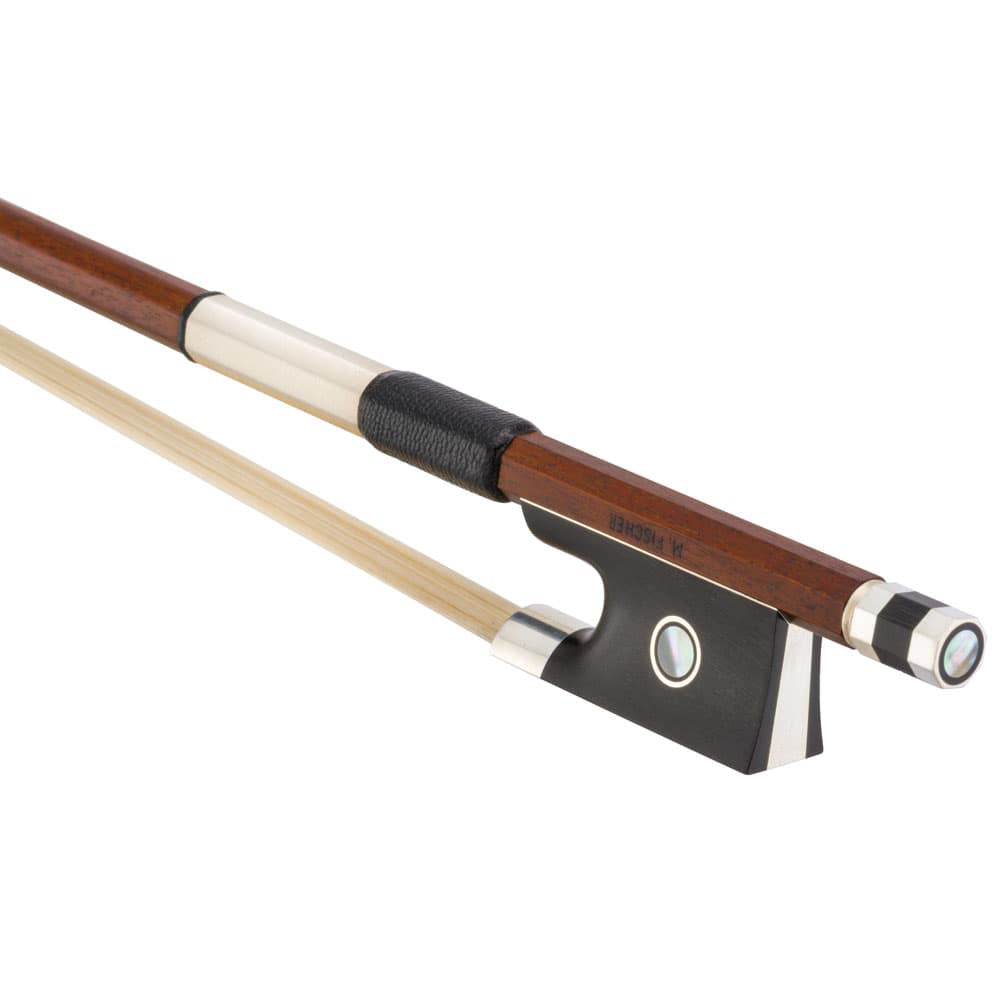 Markus Fischer Pernambuco Viola Bow, Schwanden, Ebony/Silver