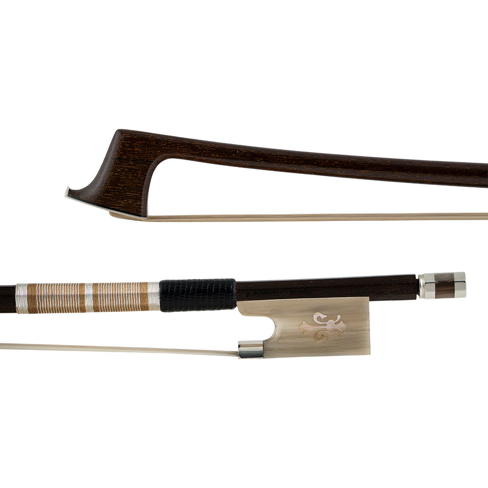 Arcos Brasil Ipe Violin Bow, Horn & Silver