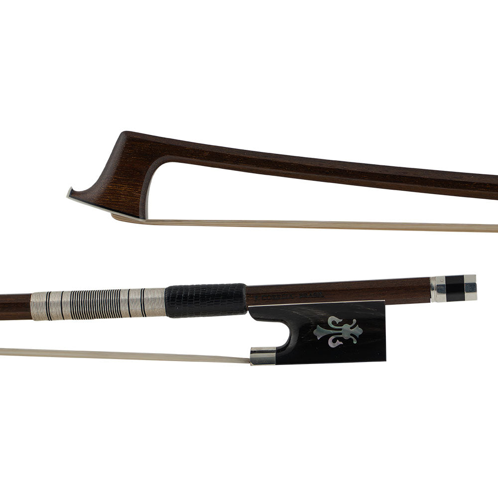 Arcos Brasil Ipe Violin Bow, Horn & Silver