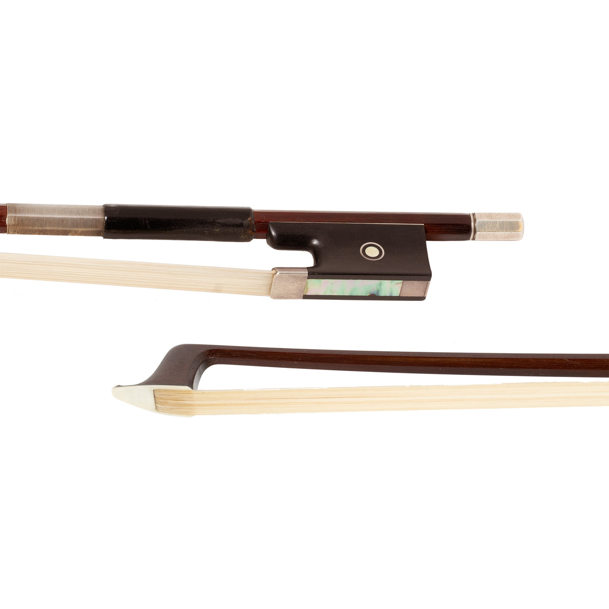 Johannes Otto Paulus Violin Bow, Markneukirchen, c.1955 w/ Certificate