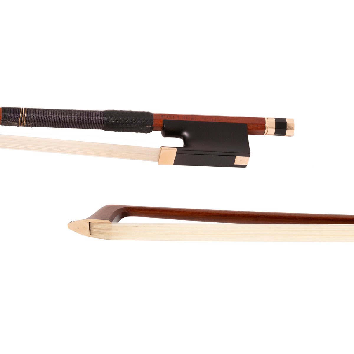 Pierre Nehr Violin Bow, Paris, Ebony/Gold
