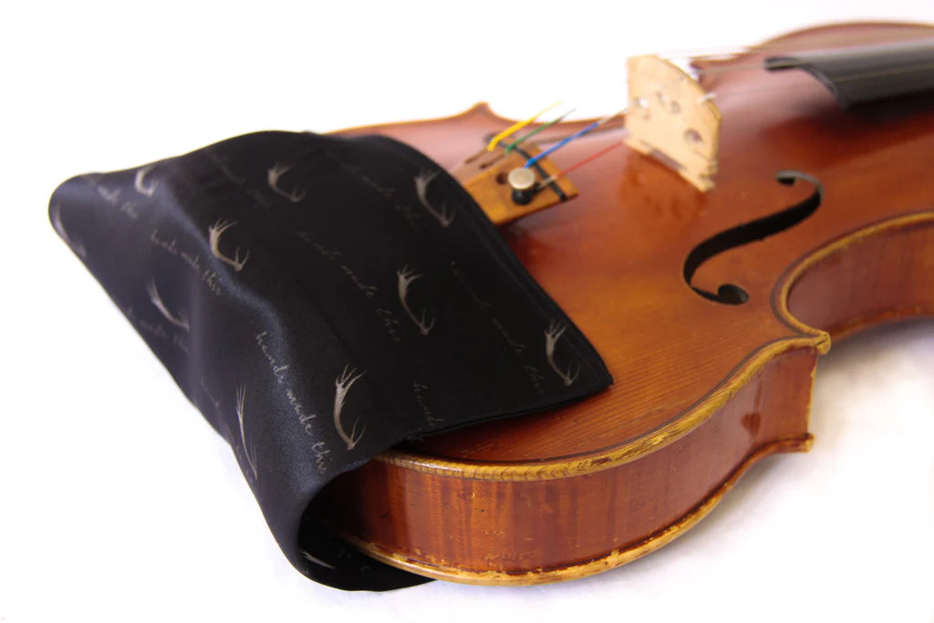 Leatherwood Mulberry Silk Chinrest Cover