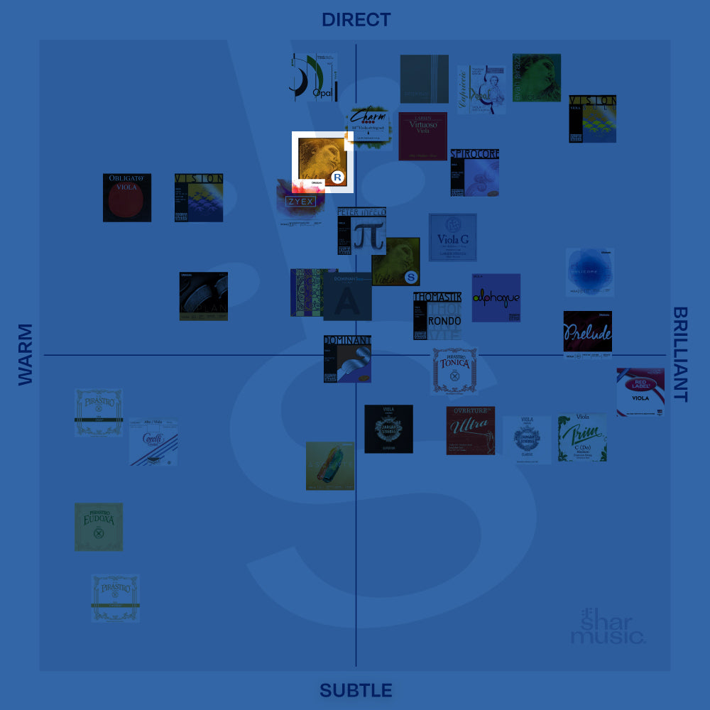 Pirastro Evah Pirazzi Gold Viola C-String - Rope Core - 15"-16.5" Size - Medium Gauge