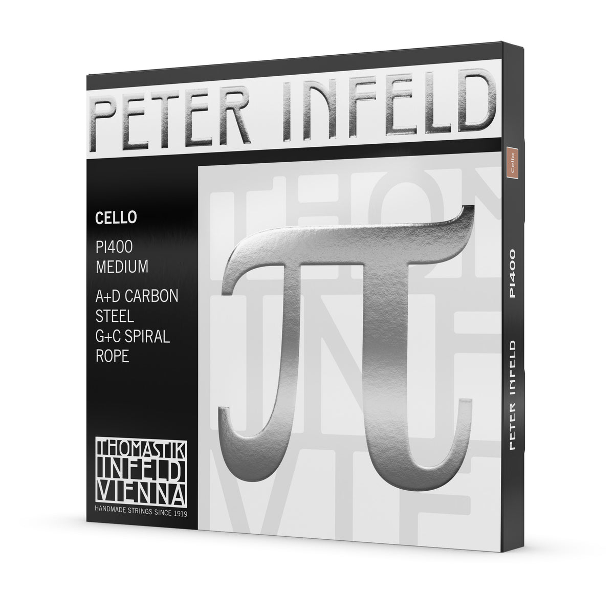 Thomastik-Infeld Peter Infeld (PI) Cello String Set - 4/4 Size - Medium Gauge