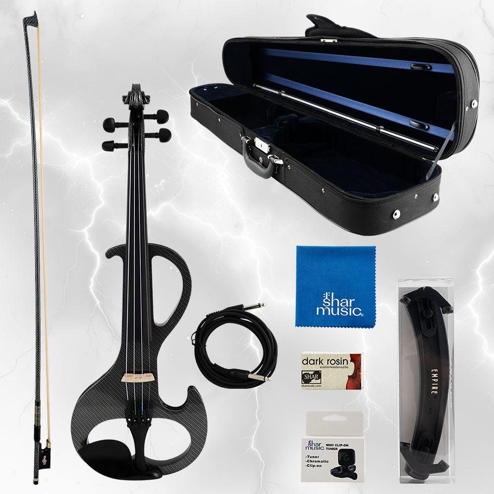 Plug N' Play Model 2 Electric Violin Outfit - 4/4 Size