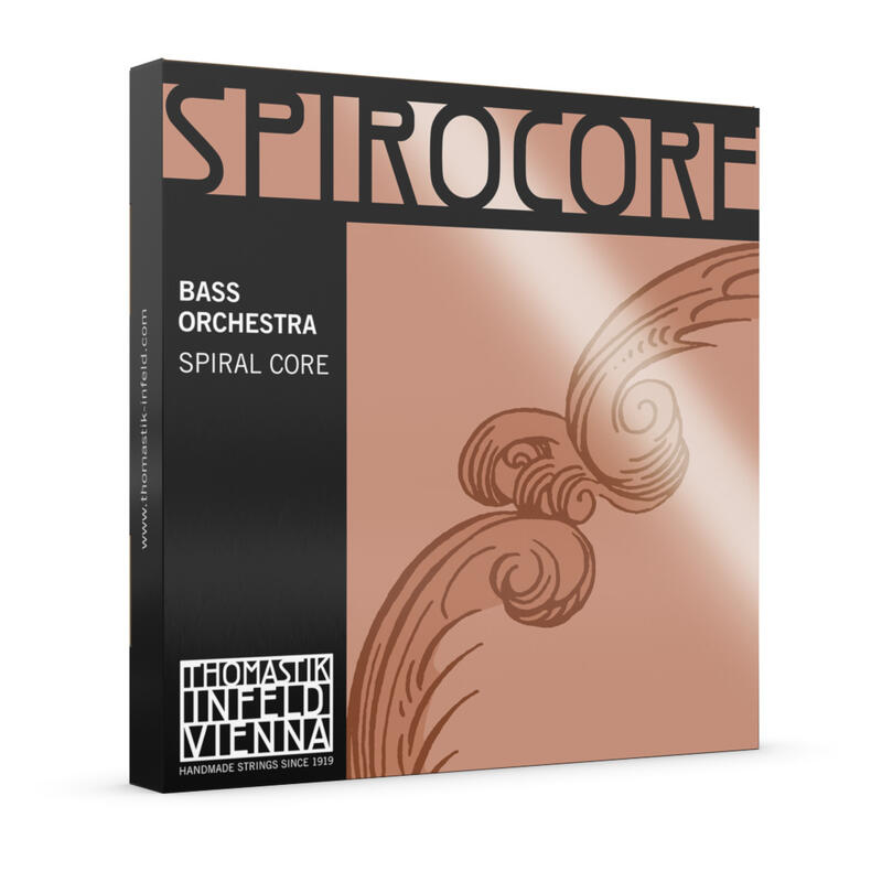 Thomastik-Infeld Spirocore Orchestra Double Bass String Set - 3/4 Size - Weich Gauge