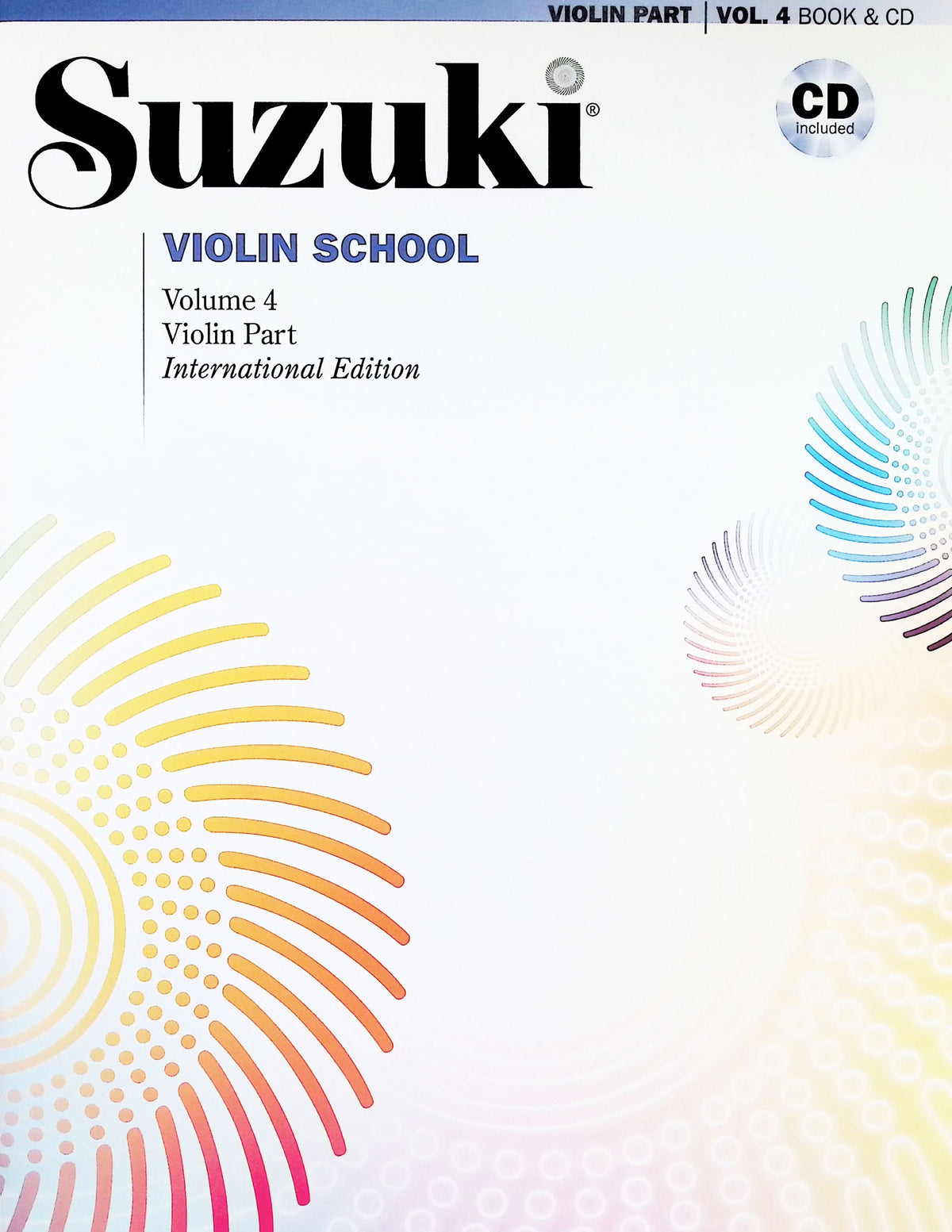 Suzuki Violin School Method Book and CD, Volume 4