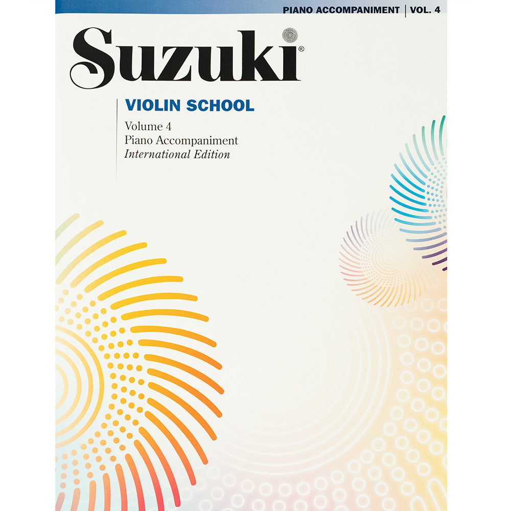 Suzuki Violin School Piano Accompaniment, Volume 4