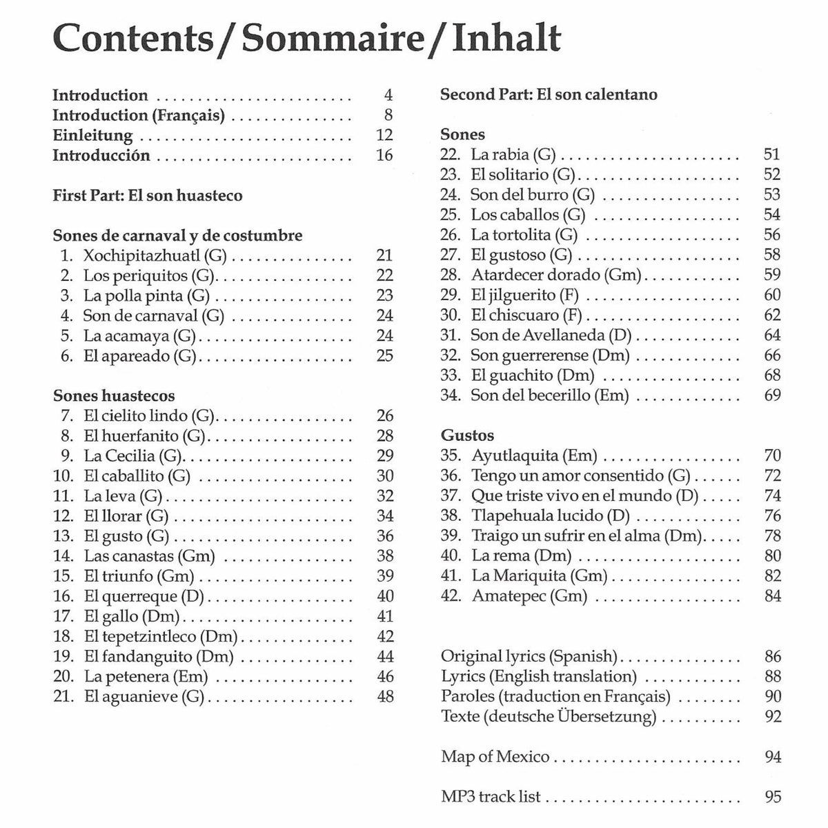 Mexican Folk Fiddle Tunes for Violin