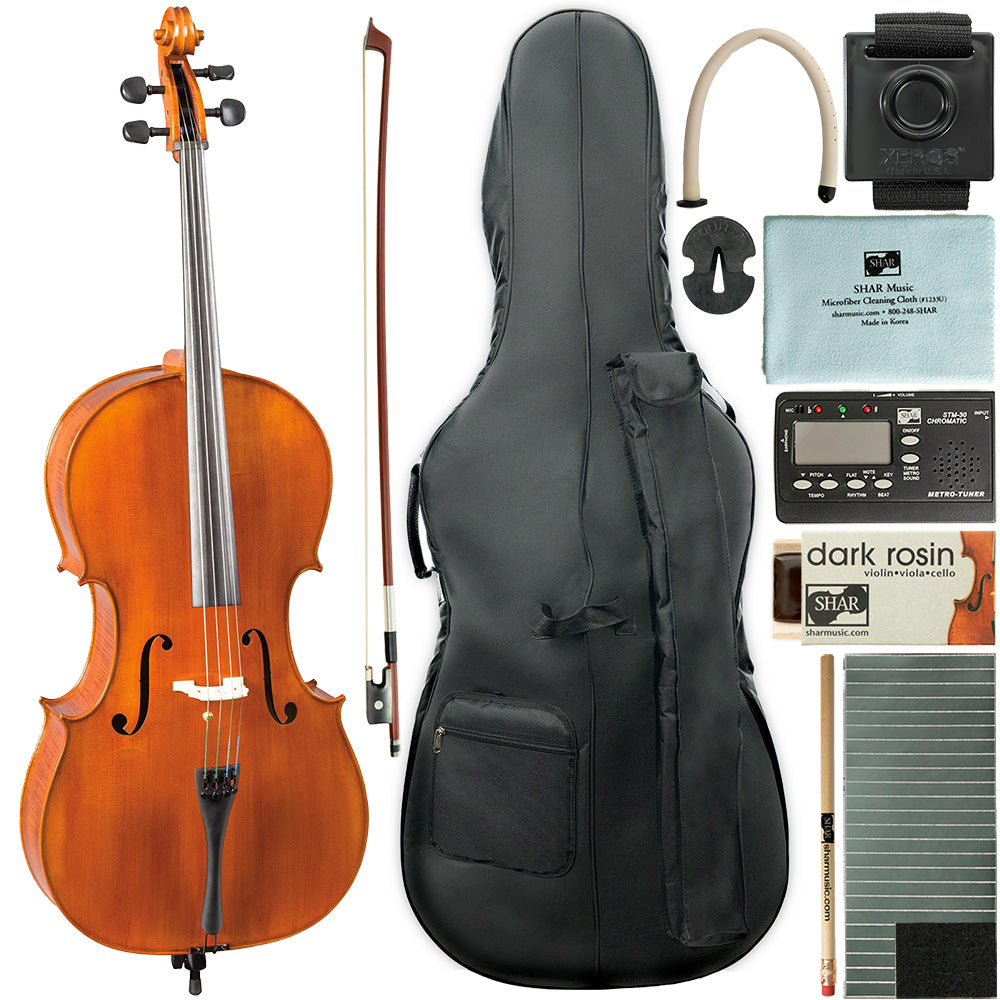 Franz Hoffmann Concert Cello Starter Kit Outfit