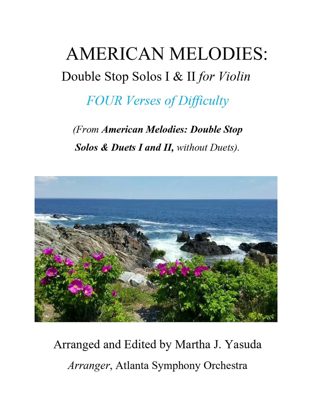Yasuda, Martha - American Melodies: Double Stop Solos For Violin, Volume I & II - Digital Download
