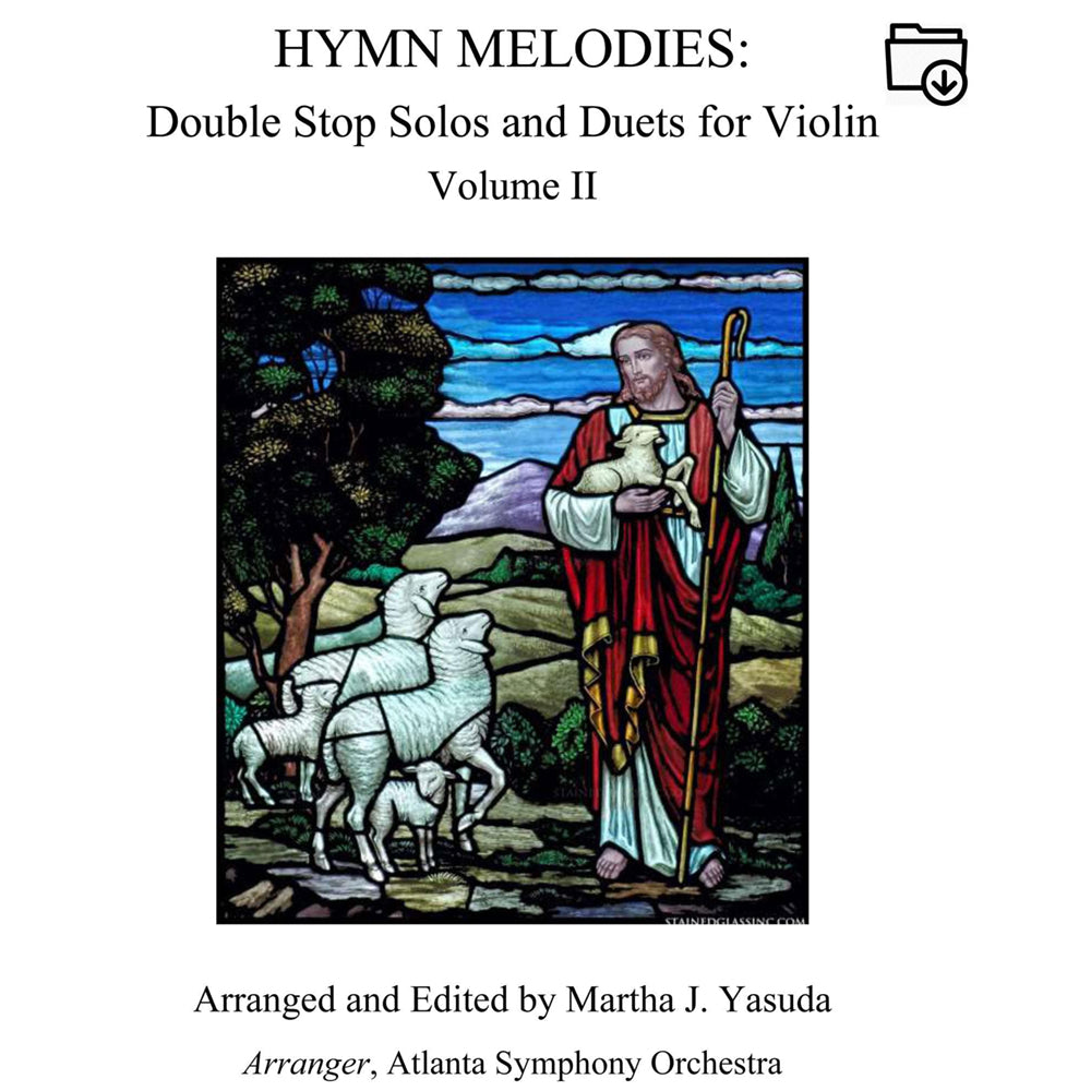Yasuda, Martha - Hymn Melodies: Double Stop Solos and Duets For Violin, Volume II - Digital Download