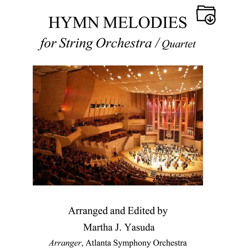 Yasuda, Martha - Hymn Melodies For String Orchestra / Quartet - Digital Download