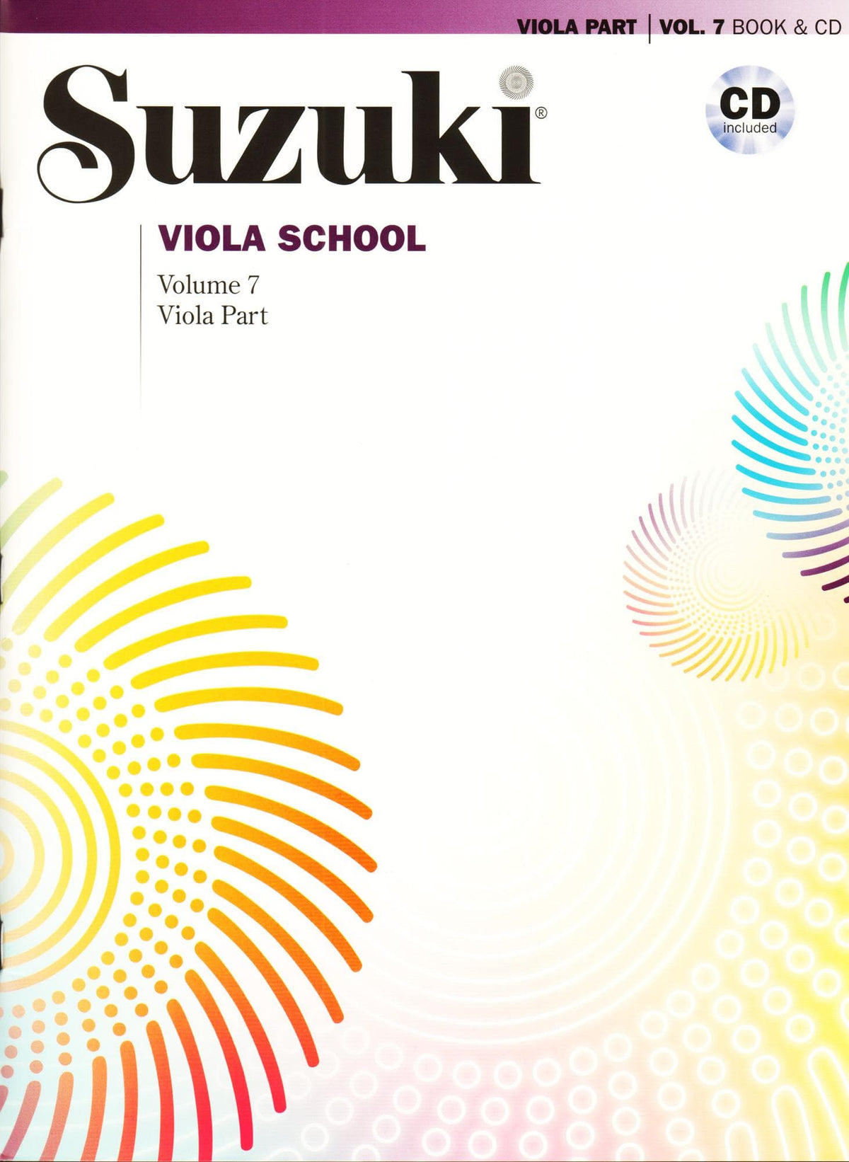 Suzuki Viola School Method Book and CD, Volume 7