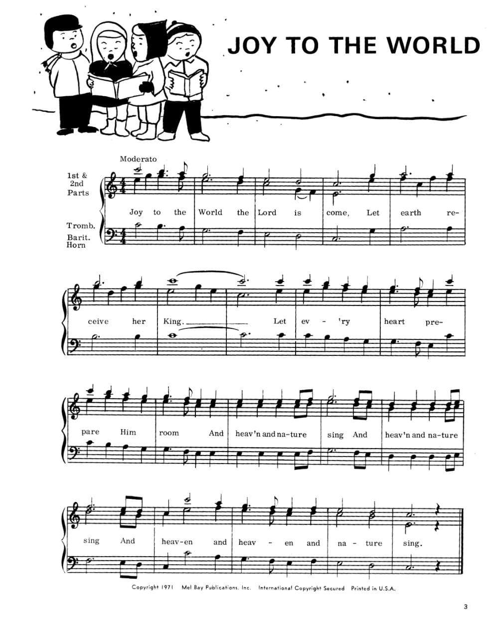 Mel Bay's Easy Way Christmas Song Folio for Violin and Piano by Bill Bay - Mel Bay Publication