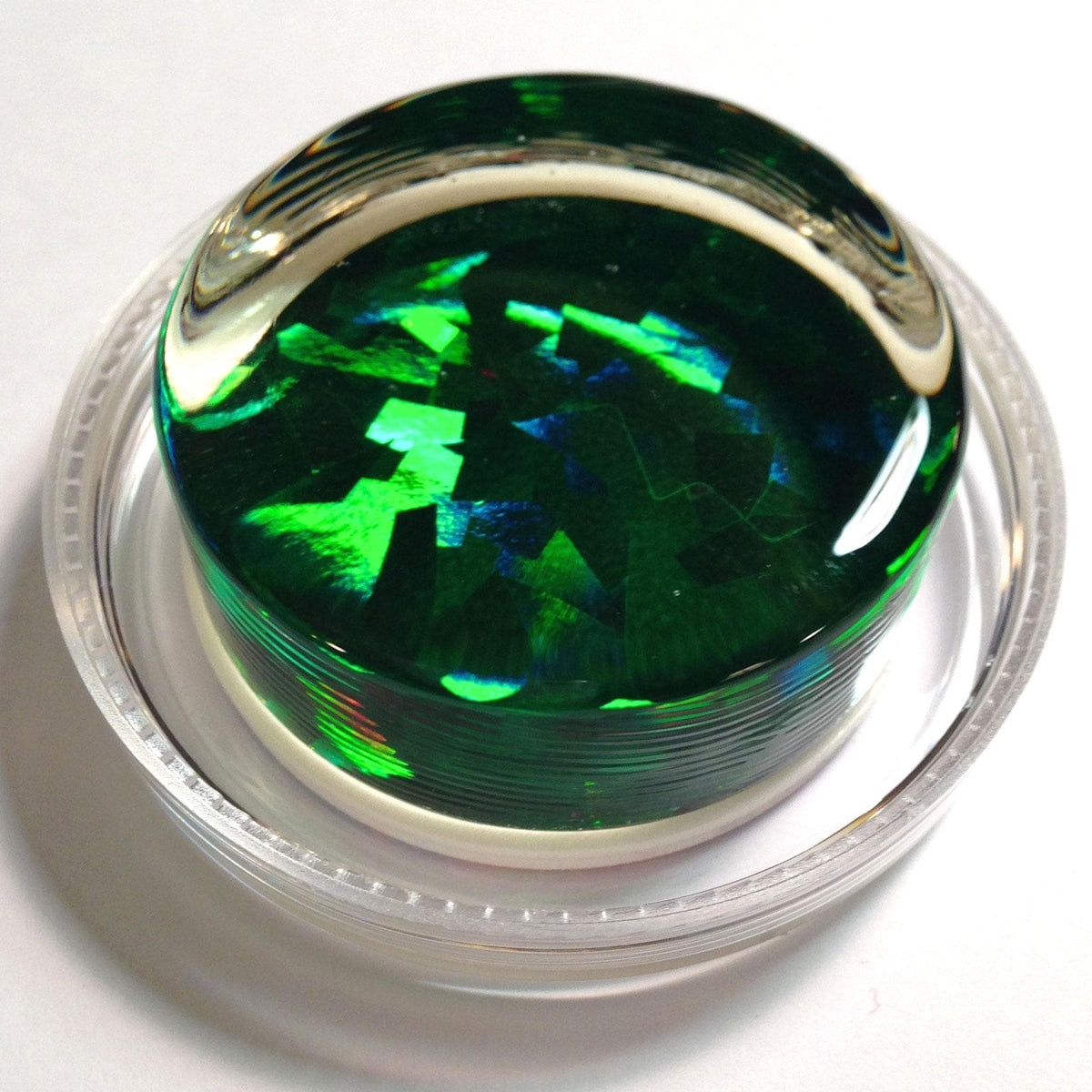 Magic Rosin 3G for Violin and Viola - Green Shattered Glass Hologram